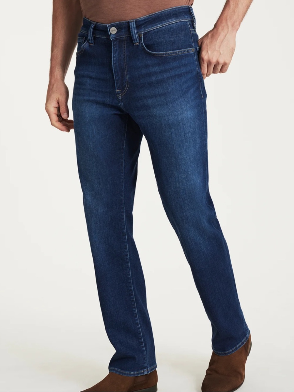 34 Heritage men’s denim blue jeans